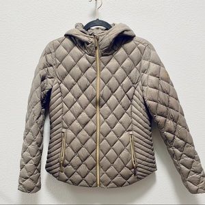 Michael Kors down fill gray fall jacket 🧥